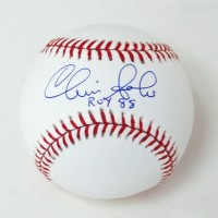 Chris Sabo Signed Baseball w/ ROY inscription