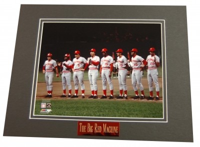 The Big Red Machine Dynasty Pre Game Lineup 8X10 Glossy Photo Picture BRM1