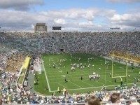 Notre Dame Stadium and other signed items 